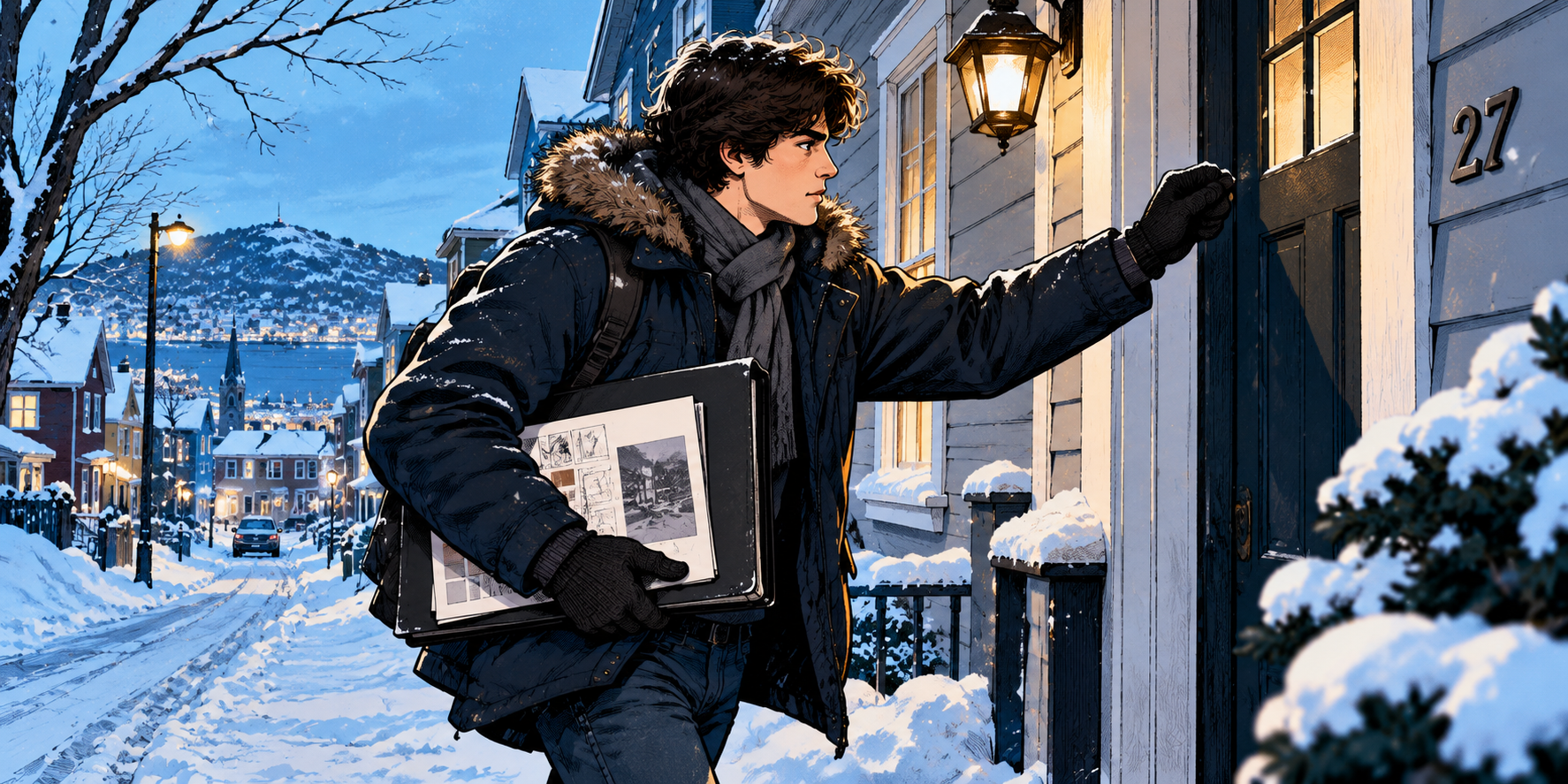 Building his Clientele, one Door at a Time